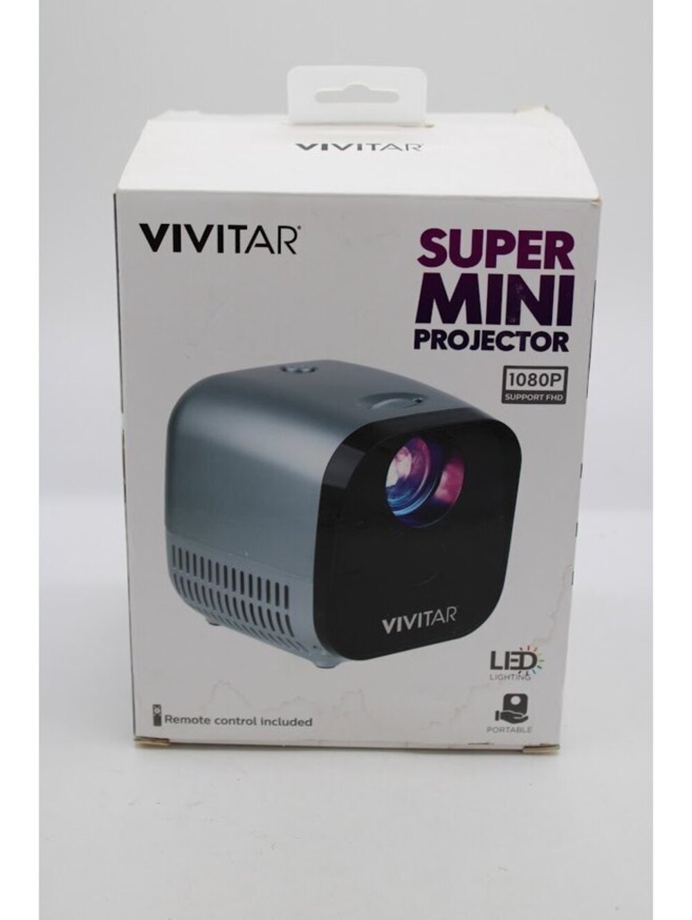 NEW Vivitar Super Mini Projector 1080P LED Portable